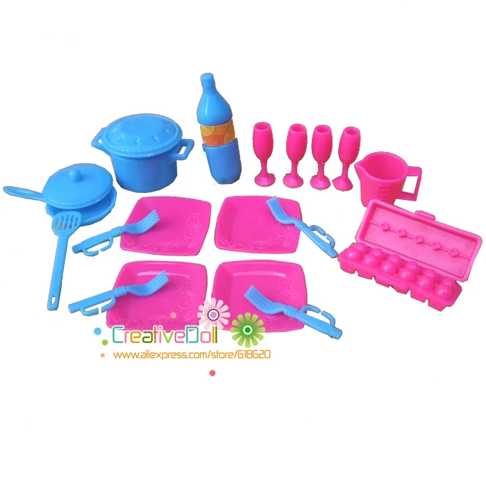 Free Shipping Kid&#39;s play house toys dish, pan, saucepan kitchen cooking Kit for - £9.46 GBP