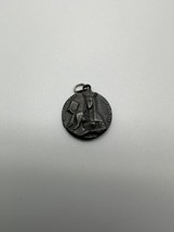 Vintage Saint Ann Church of St. Jean-Baptiste NYC Christian Medal 2.5cm - £15.86 GBP