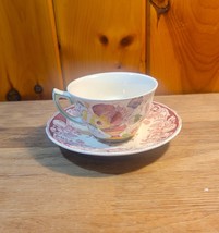 Royal Doulton Pomeroy Red Tea Cup And Saucer. - $15.00