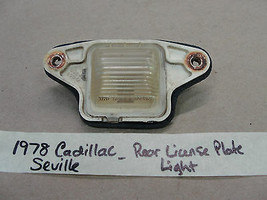 1978 Cadillac Seville REAR BACK LICENSE PLATE LIGHT LENS #5956247 - $29.69