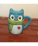 Just a fun large owl coffee cup with lid St. Nicholas Square 5&quot; H x 6&quot; W - $215.14 MXN