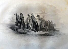 Bodem Paintin- Engraved by Rawdon Wright &amp; Hatch Steel Engraving, Painti... - $14.99