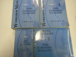 2006 Ford Expedition &amp; Lincoln Navigator Atelier Réparation Service Manuel Set W - £113.63 GBP