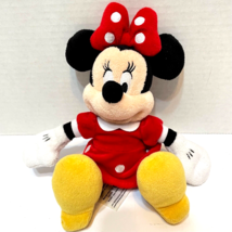 Disney Collection Plush Minnie Mouse Small Doll Lovey Stuffed Animal 9&quot; - $9.63