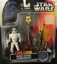 1996 STAR WARS Deluxe Collection Crowd Control Stormtrooper Mint On Card - £10.25 GBP