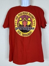 Gildan Heavy Men Size L Red Bossier City Casino Slot Tournament T Shirt ... - $5.43