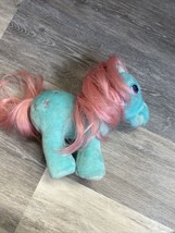 My Little Pony Plush “Hasbro Softies” Bow Pattern Pink Hair 1980’s - £23.31 GBP
