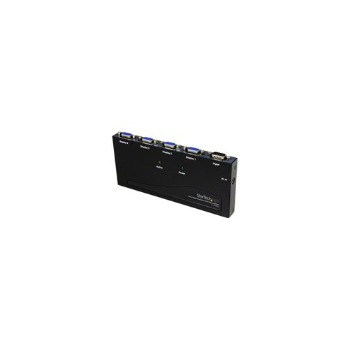 Startech ST124PRO 4PORT HIGH RES 300 MHZ SVGA VGA VIDEO SPLITTER - $126.16