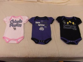 2024 Nwt Woodstock Mlb Baby Colorado Rockies 3 Piece Creeper Bodysuit 0-3 Months - £19.74 GBP