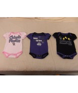 2025 NWT WOODSTOCK MLB BABY Colorado Rockies 3 PIECE Creeper Bodysuit 0-... - $32.30 CAD