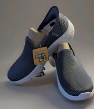 Skechers Women Hands Free Slip-ins Go Walk Flex-Relish Charcoal Sneaker ... - $44.54