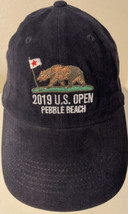 2019 US Open Pebble Beach Golf Corduroy Cap California bear Imperial HAT - $41.46 CAD