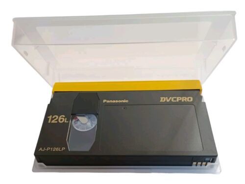 Panasonic 126L DVCPro Tape AJ-P126LP New - $7.87