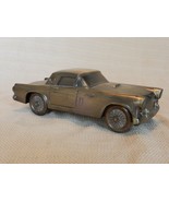 Vintage 1955 T-Bird Banthrico Inc. Chicago USA car Bank bronze toned - $35.00