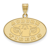 SS w/GP Auburn University Medium Pendant - £53.49 GBP