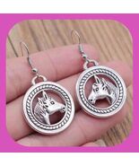 New Country Western Cowgirl Rodeo 3D Beautiful Horse  Earrings - $5.00