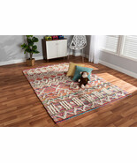 Andre Handwoven Hemp Area Rug - $2,963.61 MXN