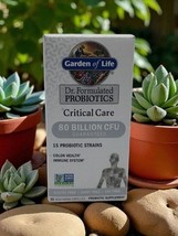 Garden of Life Dr. Formulated Probiotics Critical Care 80B CFU 30 Caps E... - $16.82