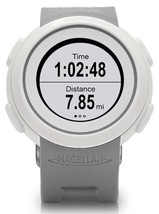 Magellan ECHO Smart Sports Fitness Watch Gray/White Bluetooth Apple Android - $15.79