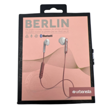 Urbanista Berlin Bluetooth Earphones Pink 4.5 Hours Playtime Open Box - $17.10