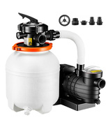 VEVOR Sand Filter Pump for Above Ground Swimming Pools 13" 3500 GPH 0.75... - $159.90