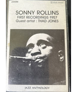 Sonny Rollins Ospite Artista: Thad Jones Primo Registrazioni 1957 Cassetta - $16.99