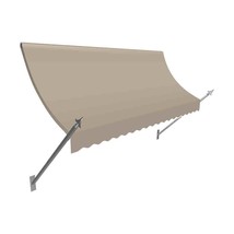 Awntech NO32-US-4L 4.38 ft. New Orleans Awning, Linen - 44 x 24 in. - £503.29 GBP