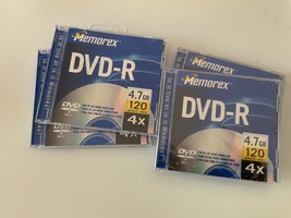 MEMOREX DVD -R 4.7gb 120 - $13.99