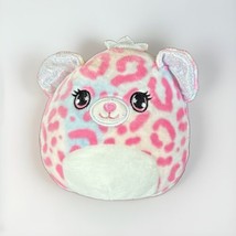 Squishmallow Brandi The Pink Queen Cheetah 5&quot; With Crown Mystery Squad Glitter - £9.16 GBP