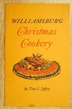Vintage Advertising Cookbook Williamsburg Christmas Cookery by Tina Jeffrey - $11.87
