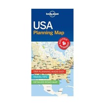 Lonely Planet USA Planning Map Lonely Planet Publications (Corporate Author) - $10.00