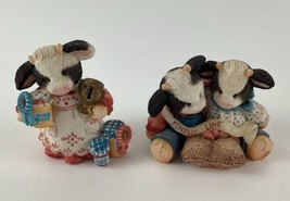 Mary’s Moo Moos Cow Lot ‘Preserved To Be The Best’ &amp; ‘We Make A Great Team’ 1994 - $29.65