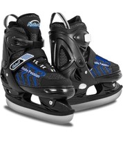 Nattork Adjustable Kids Ice Skates  Boys Soft Padded &amp; Reinforced Ankle ... - £35.07 GBP