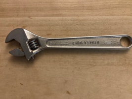 CRAFTSMAN 8&quot; Adjustable CRESCENT WRENCH Made in USA FORGED Alloy Lectrolite - $12.90