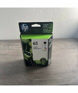 HP 65 Black Tri-Color Combo Ink Cartridge Brand New 2-pack Expires Sept ... - $27.17 CAD