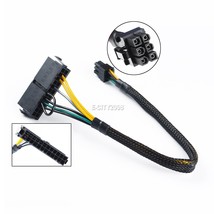 24Pin To 6Pin Atx Power Supply Cable For Dell Optiplex 5880 7050 7060 7080 8940 - £17.37 GBP