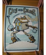 City and Color Silk Poster Screen Canada Tour 2012 Munk One &amp; Color-
sho... - $244.81 CAD