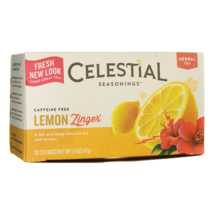 Celestial Seasonings Lemon Zinger Herbal Tea (6 Boxes) - £16.74 GBP