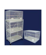 YML 4x2474WHT and 1x4164WHT Lot of 4 Medium Breeding Cages with One 3 Ti... - £516.67 GBP