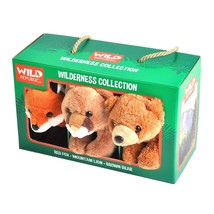 WILD REPUBLIC Pocketkins Three Pack of Wilderness Themed Stuffed Animals... - £24.96 GBP