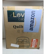 Love's Cabin 3pc King Coin Bed Quilt Set Gray Bedspread, Lightweight New - $919.30 MXN