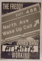FREDDY JONES BAND  - VINTAGE ORIGINAL CONCERT TOUR CLOTH TOUR BACKSTAGE ... - $10.00