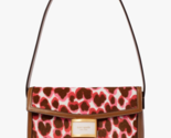 Kate Spade Katy Shoulder Pink Leopard Calf Hair Brown Leather K8969 Leop... - $217.79