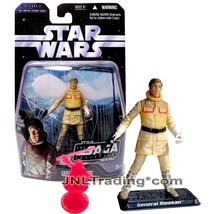 Yr 2006 Star Wars The Saga Collection 4&quot; Figure GENERAL RIEEKAN + Yoda Hologram - £27.96 GBP