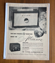 Alliance Manufacturing Print Ad - £15.68 GBP