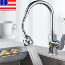Rotatable Bubbler High Pressure Faucet Extender Water Saving Kitchen 360... - $10.42