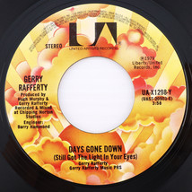 Gerry Rafferty – Days Gone Down / Why Won&#39;t You Talk To Me - 45 rpm UA-X1298-Y - £3.56 GBP