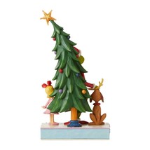 Jim Shore Grinch Christmas Tree Figurine 11.22" High Max and Cindy Resin image 2