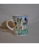 Hand Painted Mug - Depicts a Flower scene. - $376.98 MXN