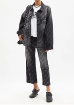 NWT Authentic Balenciaga Scribble-print denim jacket FR32/US0/2 $2000 - £829.66 GBP